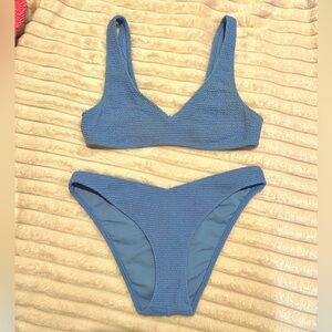 PacSun Swim Blue bikini set